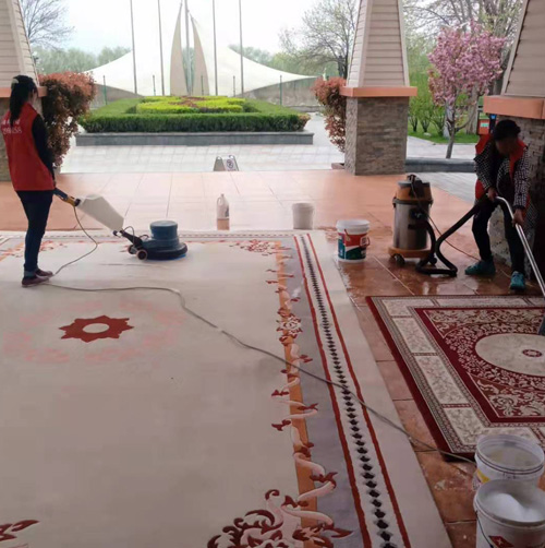 清洗現(xiàn)場(chǎng)